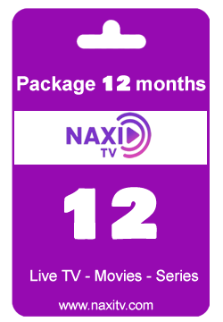 Package 12 months NAXI TV